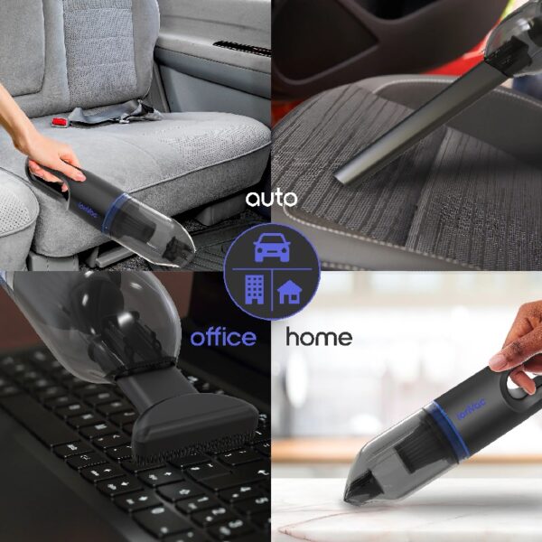 IonVac, Lightweight Handheld Cordless Vacuum Cleaner, USB Charging, Multi-Surface, New