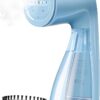 Steamer for Clothes, 1100W Garment Steamer, Fast Wrinkle Removal with Large 300ml Water Tank, Compact and Portable Travel Steam (white)
