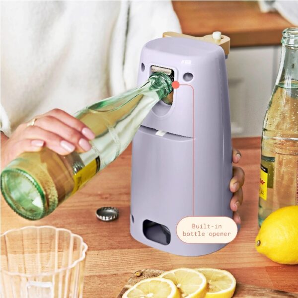 Easy-Prep Electric Can Opener, White Icing by Drew Barrymore