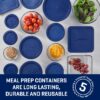 Hocking Glass Food Storage Containers with Lids, 30 Piece Set