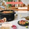 4Qt Slow Cooker with Touch-Activated Display, White Icing by Drew Barrymore