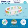 Elliptic Inflatable Family Pool 7'6