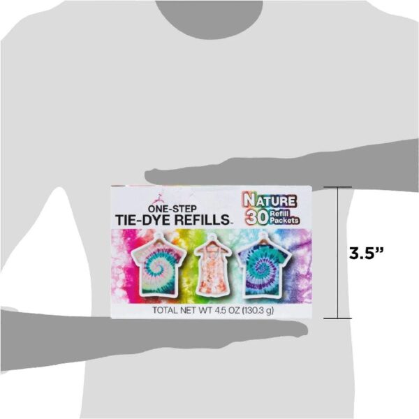Tulip One-Step Tie-Dye Refill Powder Dye 30 Pack - Nature Colors