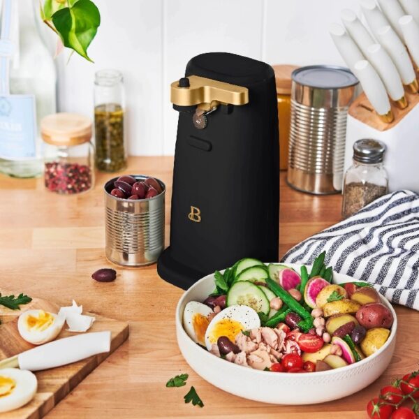 Easy-Prep Electric Can Opener, White Icing by Drew Barrymore