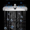 12 Inch High Pressure Rainfall Shower Head 10 Spray Handheld Showerhead Combo, with Extension Arm, Hose, New