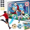 Ball Game Set for Boys, Indoor Outdoor Soccer Toys for 3-5 6-8 8-12 Years Old Kids