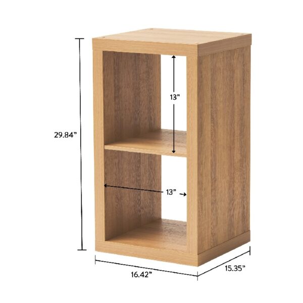 2 Cube Storage Organizer, Charcoal