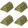 160 PCS Natural Mixed Grass Stick Chew Toys for Guinea Pig Rabbit Gerbil Parrot Bunny and Other Small Animals