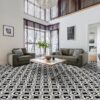 Retro Self Adhesive Vinyl Floor Tile - 20 Tiles/20 Sq. ft., 12 x 12, Slate Flooring Materials