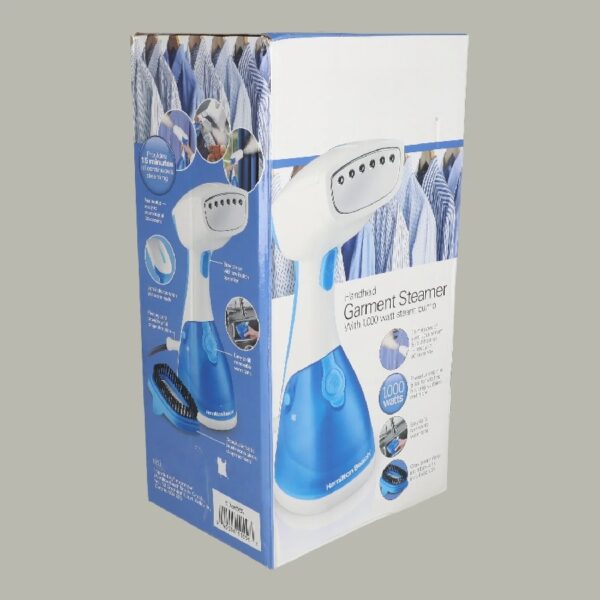 Handheld Garment Steamer for Clothes, Bedding, Curtains, Traveling, 1000 W Steam Pump