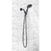 5-Setting Handheld Shower Head, Matte Black