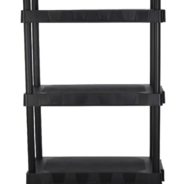 Black 5-Tier Plastic 68