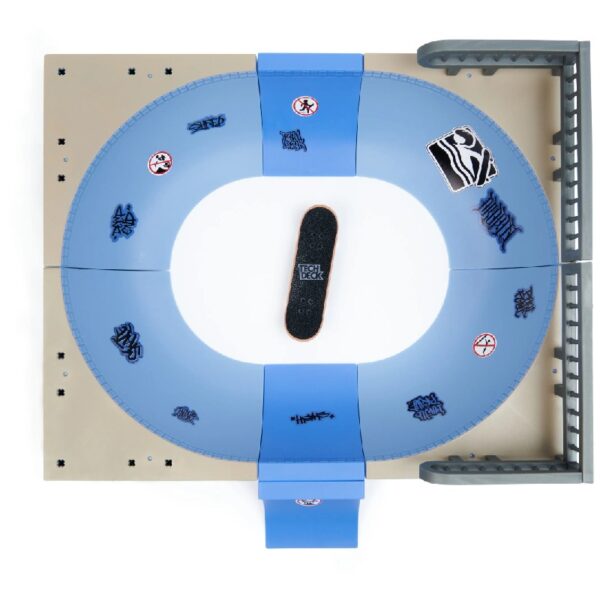 X-Connect Mega Bowl Park Creator Fingerboard Ramp Playset, For Ages 6 and up