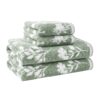 4 Pack Towel Set, Contains 2 Bath, 2 Hand - Sage Green by Drew Barrymore