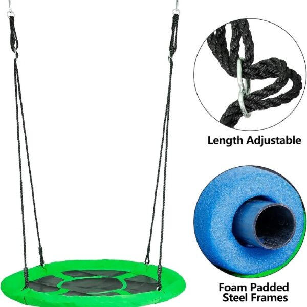 Saucer Tree Swing Set 40