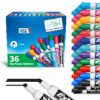 Expo Low-Odor Dry Erase Chisel Tip Markers - Chisel Marker Point Style - Assorted - 36 / Box