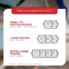 Fundamentals Commercial White / White Semi-Gloss Interior Paint, 1 Gallon