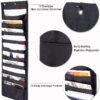 Hanging Wall File Organizer Mount Paper Folder Holder Letter 10 Storage Pocket