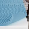 1.5” 7-Zone Reversible Memory Foam Mattress Topper, Twin-XL