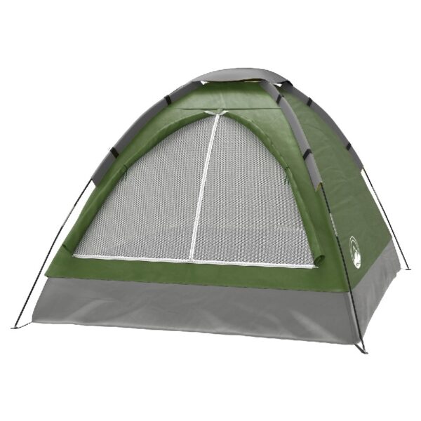 2-Person Dome Tent- Rain Fly & Carry Bag- Easy Set Up-Great for Camping Backpacking Hiking & Outdoor Music Festivals by Wakeman Outdoors (Orange)