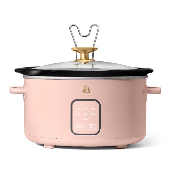 4Qt Slow Cooker with Touch-Activated Display, White Icing by Drew Barrymore
