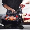 Silicone Cooking Utensils Set - Heat Resistant Silicone Kitchen Utensils for Cooking, Kitchen Utensil Spatula Set,BPA FREE Kitchen Gadgets Tools for Non-Stick Cookware Dishwasher Safe (Khaki)