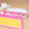 Hello Hobby New, Regular Size, Craft Vinyl Die-Cutting Accessory Tool Kit, Pink, 7 Count