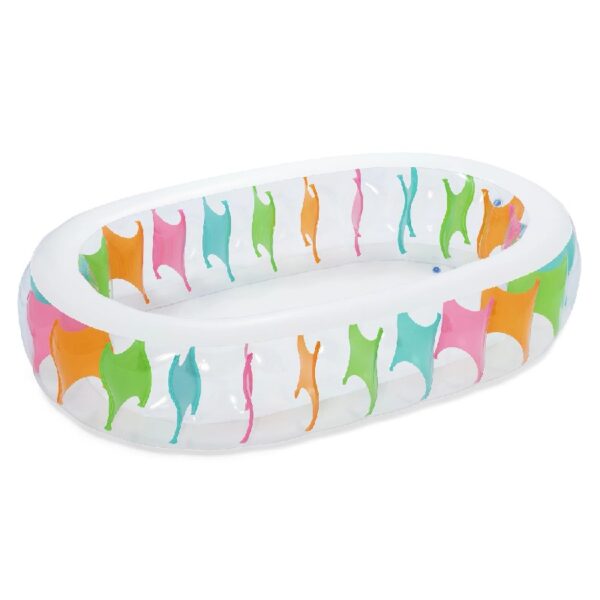 Elliptic Inflatable Family Pool 7'6