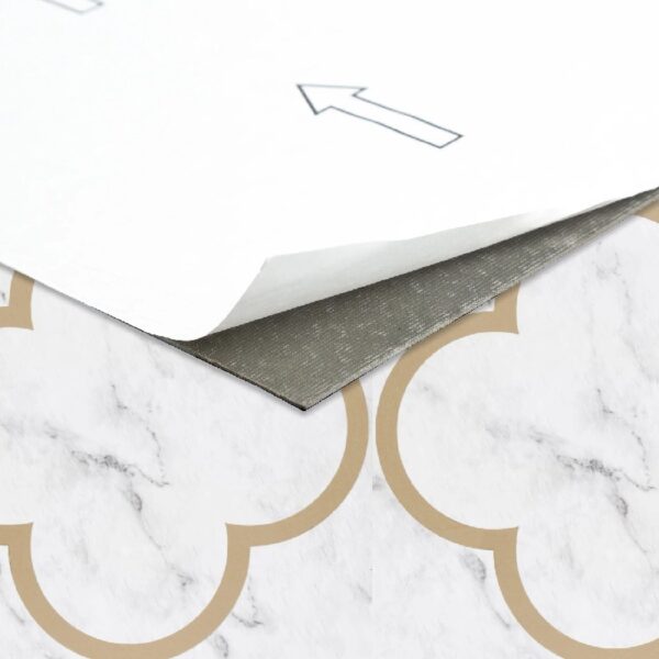 Retro Self Adhesive Vinyl Floor Tile - 20 Tiles/20 Sq. ft., 12 x 12, Slate Flooring Materials