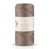 5 Skeins of Sensy Premium 2mm 251 Yards Polyester Rope 100% Polypropylene Cord Macrame Cord 2mm Crochet Bag Cord Macrame Rope Crochet Thread Gift for Knitter (Latte)