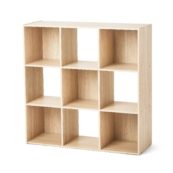 9 Cube Storage Organizer, Spring Pine