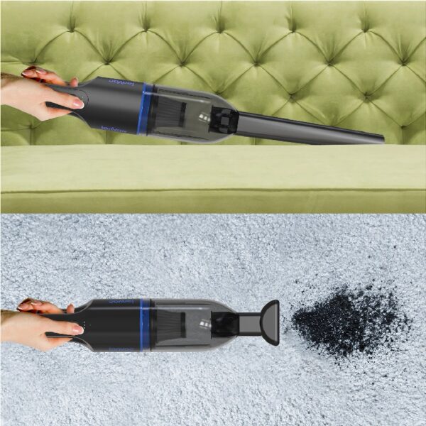 IonVac, Lightweight Handheld Cordless Vacuum Cleaner, USB Charging, Multi-Surface, New