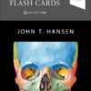 Elsevier Netter's Anatomy Flash Cards with Enhanced eBook, Multicolor, 300 Pieces