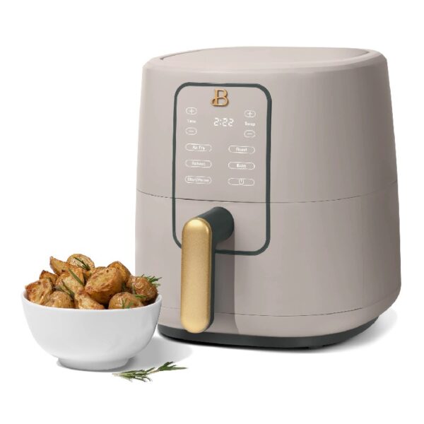3 Qt Air Fryer with TurboCrisp Technology, White Icing by Drew Barrymore
