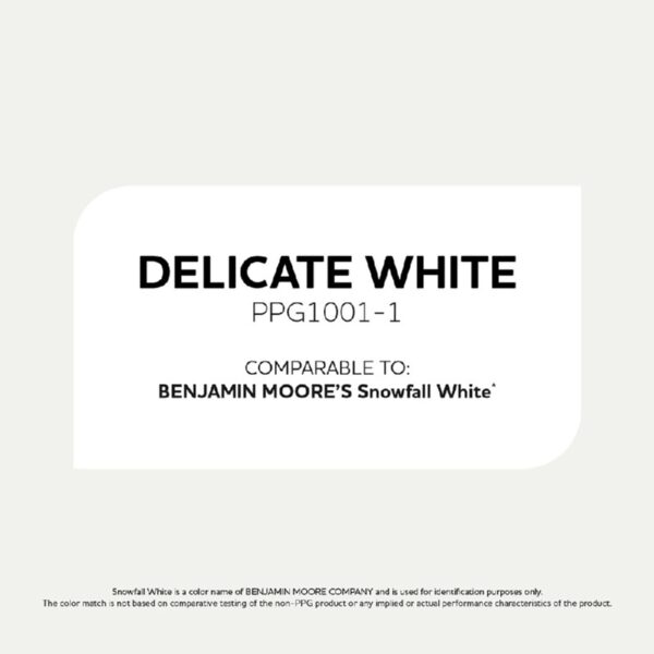 Fundamentals Delicate White Semi-Gloss Interior Paint, 1 Gallon