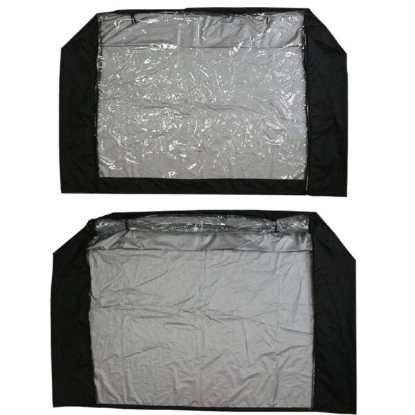 4FT Rabbit Hutch Cover Double Decker Pet Bunny Cage Waterproof Dustcover Outdoor Garden Patio