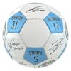 Player Signatures Soccer Ball - Size 5 - Officially Licensed, Sports Team Fan Collectible, Display Merchandise