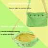 Bonding Pouch Small Pet Carrier Bag Sling with Strap Critter Cuddler for Gliders Ferret, Rat, Hedgehog, Hamster Outdoor-Orange