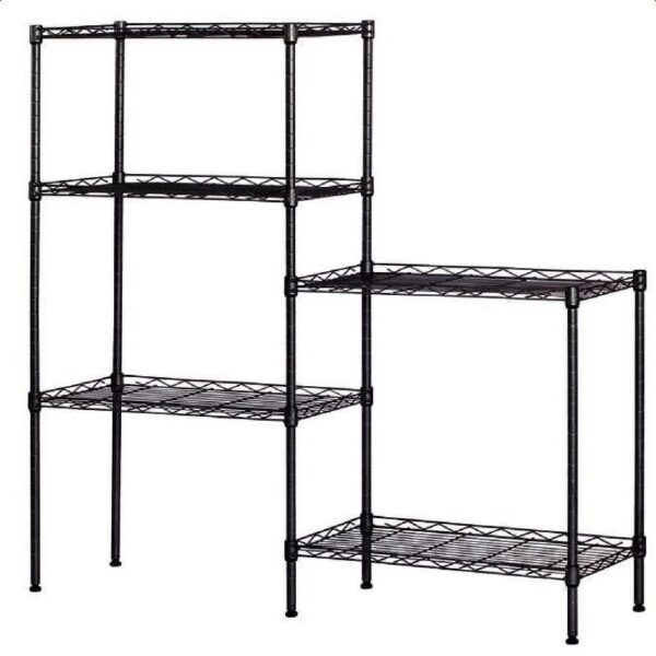 Wire Shelving 5 Tier Metal Storage Rack Shelf 5 Shelf Shelves Unit Kitchen