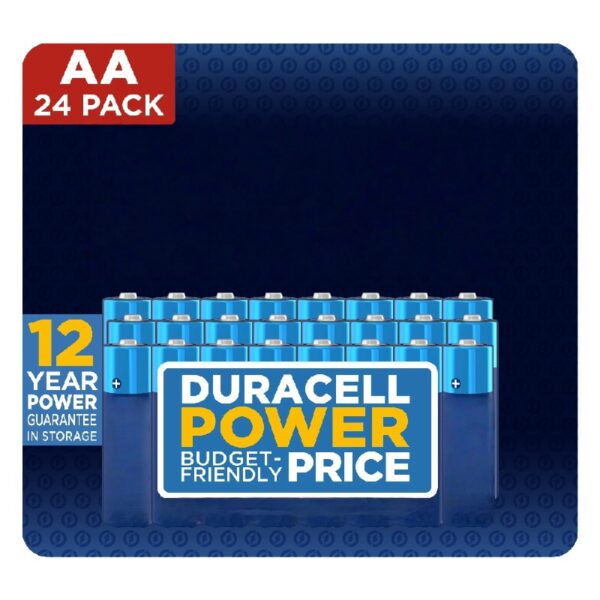 High Energy AA Batteries (24 Pack), Double A Batteries