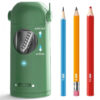 AFMAT Electric Pencil Sharpener Rechargeable Hands-Free Purple