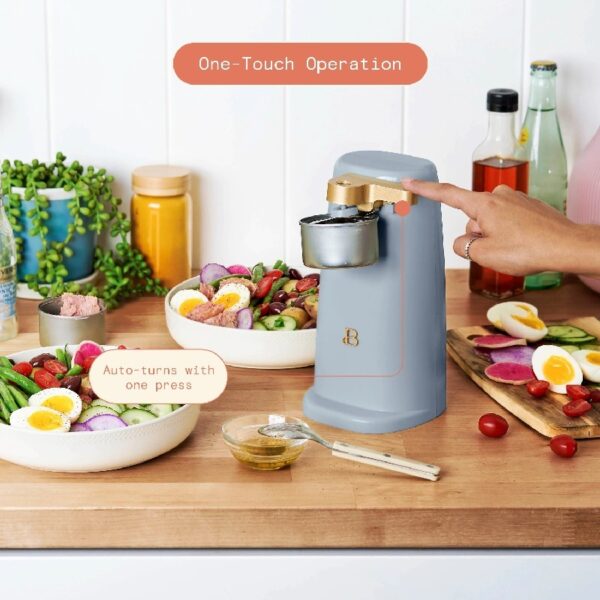 Easy-Prep Electric Can Opener, White Icing by Drew Barrymore