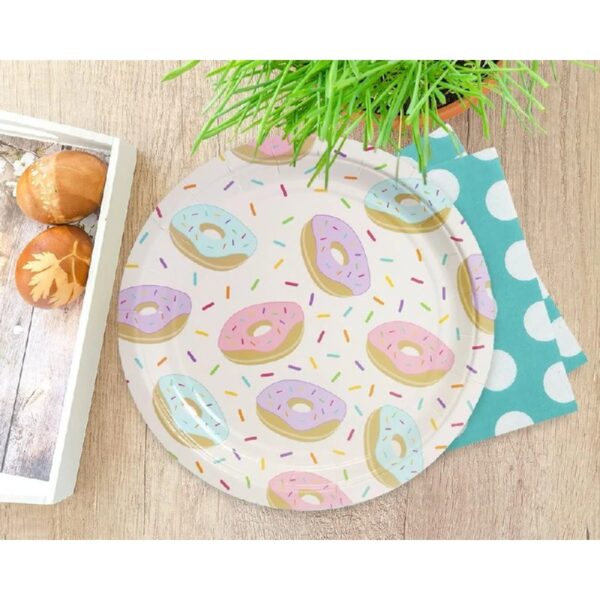 Party Supplies, Sprinkle Plates (9 in., 80 Pack)