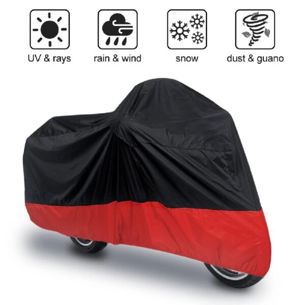 XXXL Motorcycle Cover Outdoor Waterproof Rain Dust UV Protector for Ultra Classic