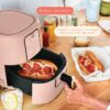 3 Qt Air Fryer with TurboCrisp Technology, White Icing by Drew Barrymore