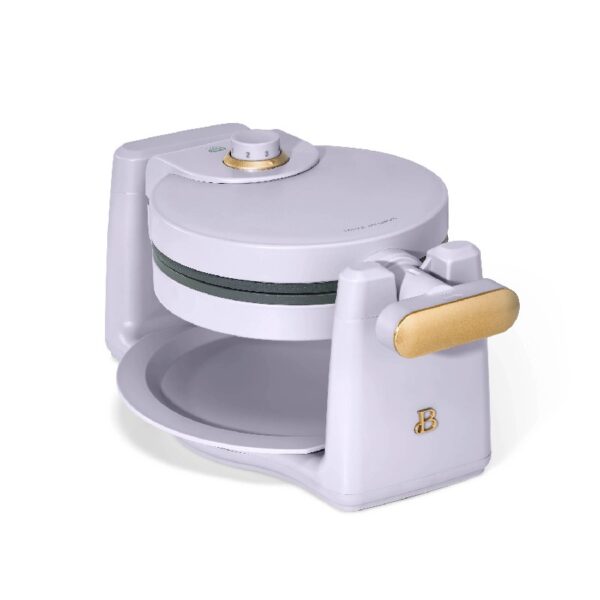 Rotating Belgian Waffle Maker, White Icing by Drew Barrymore
