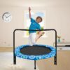 Assembled children's trampoline happy expression outdoor and indoor for kids age 3 - 7