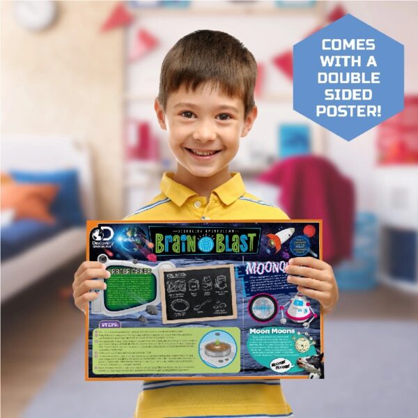 Discovery™ #Mindblown Model Engine Kit, with Moving Motor Parts And LED Lights