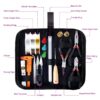 Kabuer Jewelry Making Kit for Adults, Tools, Charms, Wires, Findings, and More, All-Inclusive