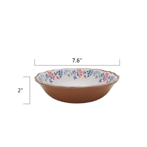 The Pioneer Woman Hattie 12-Piece Bamboo Melamine Dinnerware Set, Multicolor